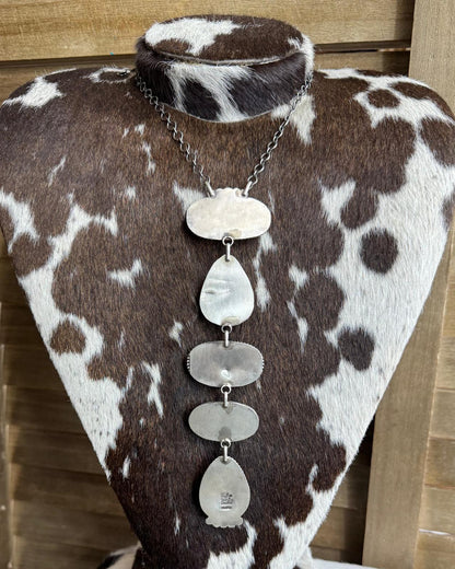 Vicky Hicks Royston Lariat Necklace *Native