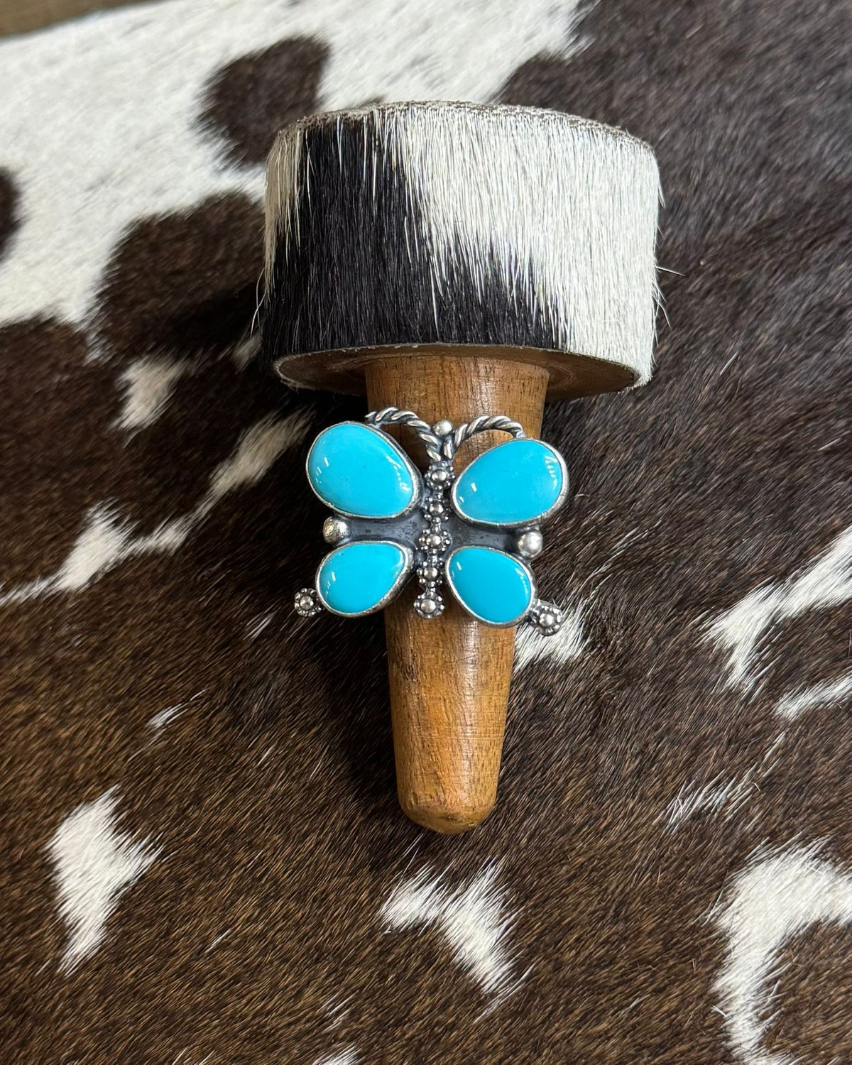 Turquoise Butterfly Ring *Native