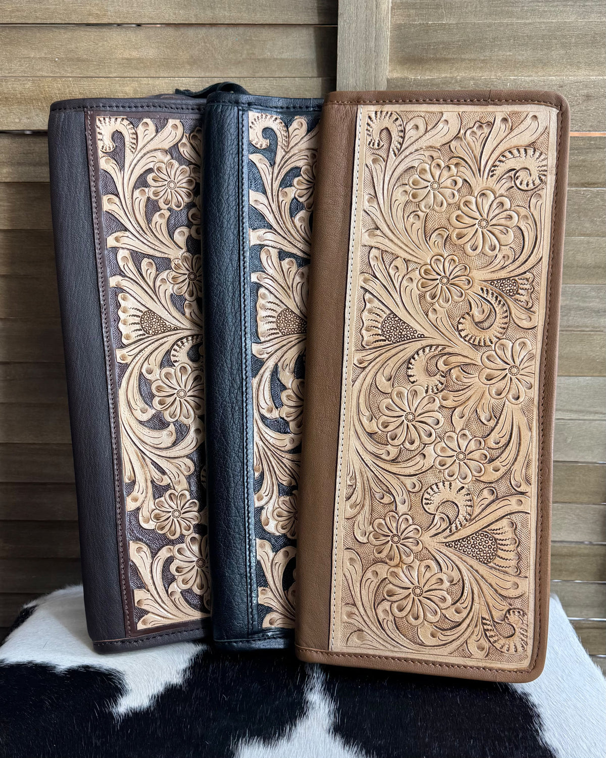 Tooled Travel Jewelry Case