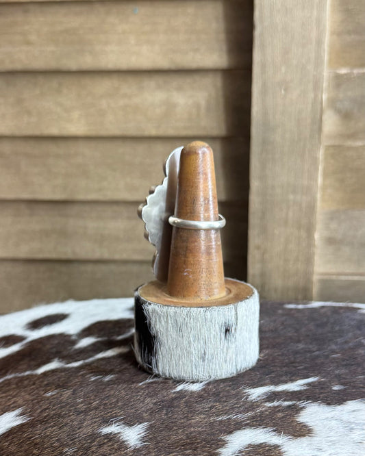 Multi Stone Adj Ring * Native