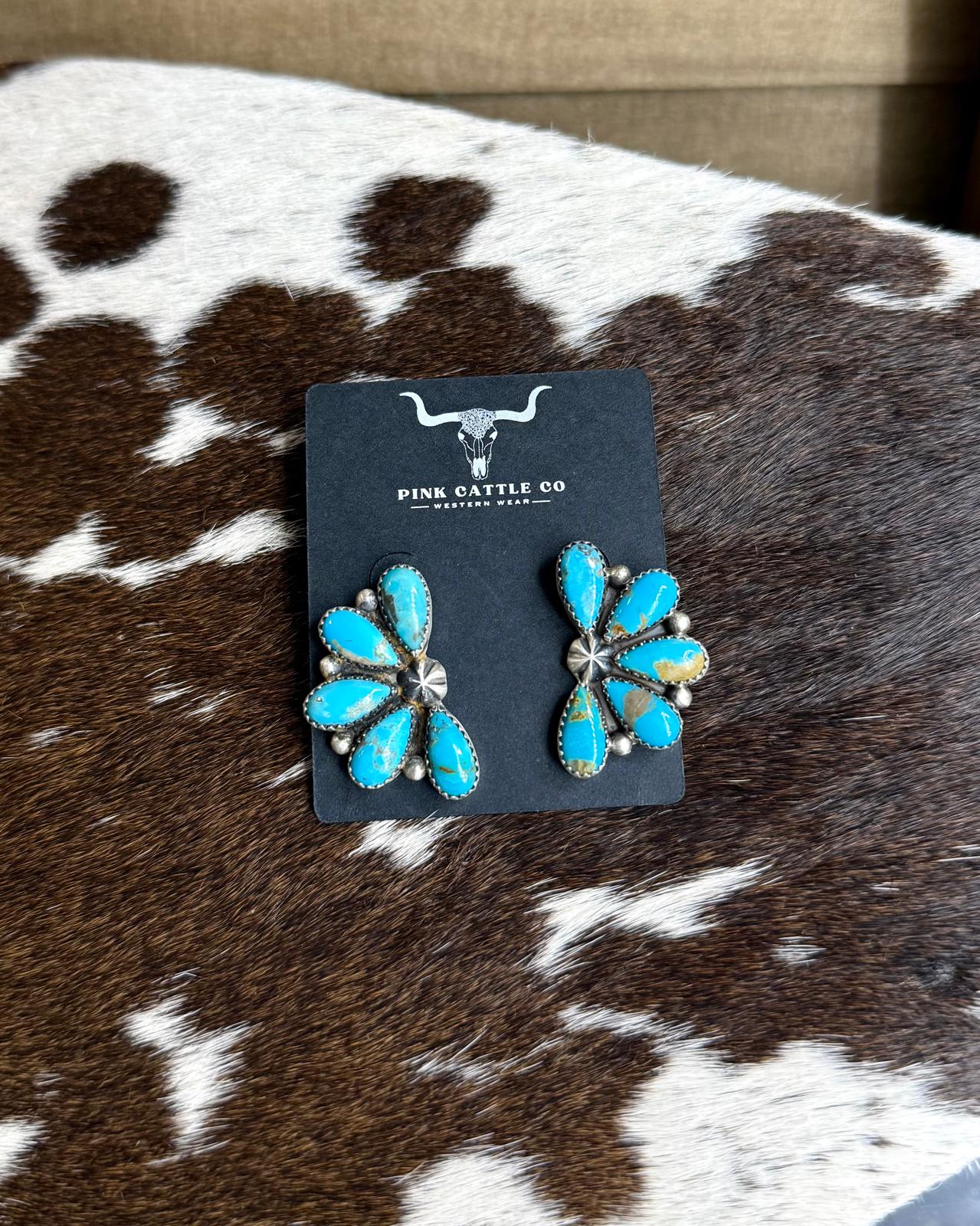 Starburst Half Cluster Earrings *Native