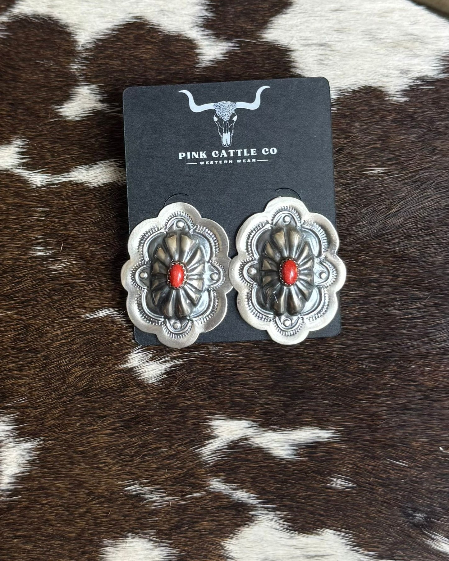 Red Spiny Concho Stud *Native