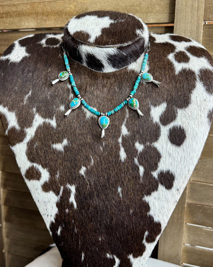 Sonoran Flower Blossom Necklace *Native