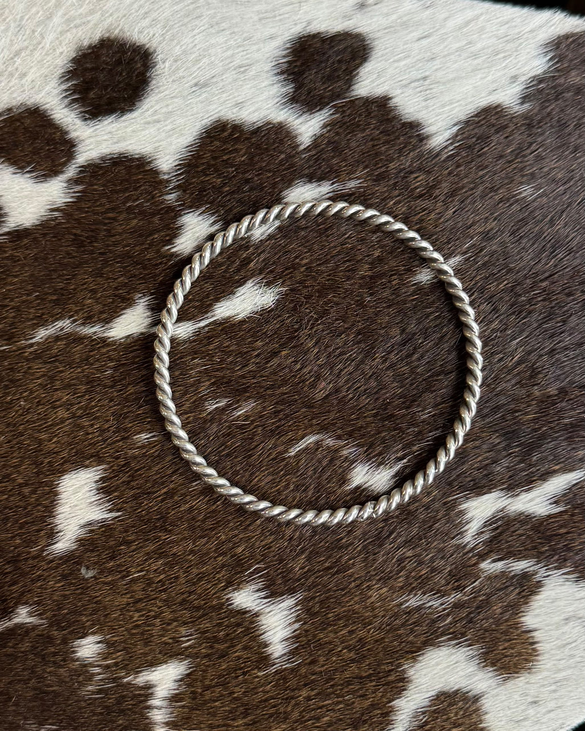 Sterling Silver Rope Cuff *NonNative