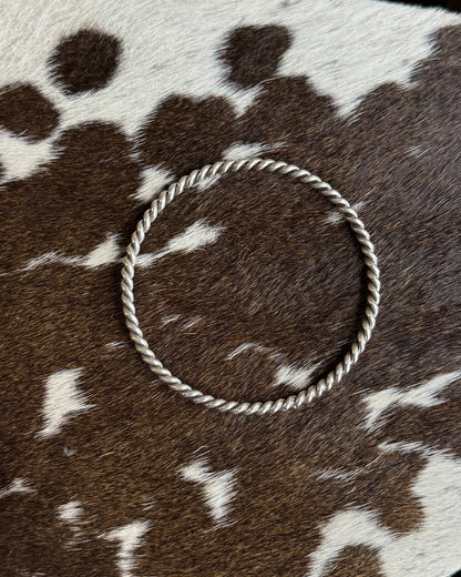 Sterling Silver Rope Cuff *NonNative