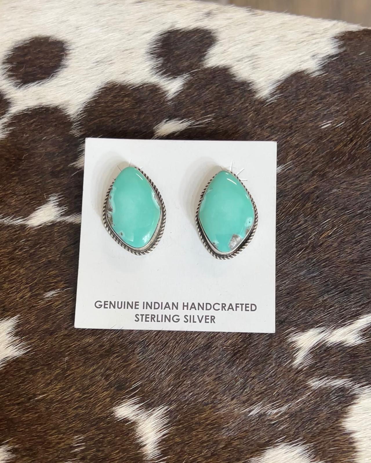 Diamond Shape Studs *Native