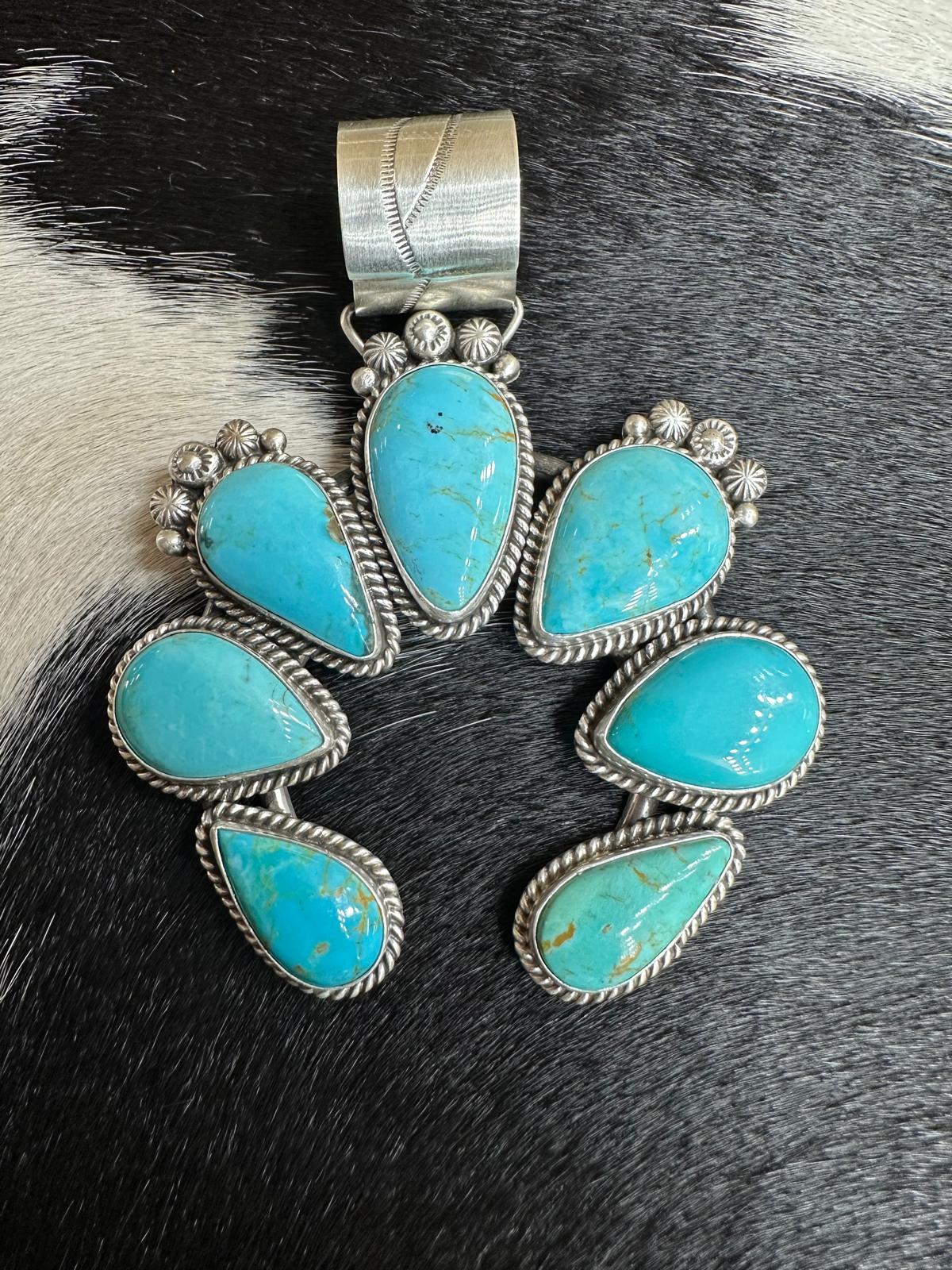 Kingman Chunky Naja Pendant *Native