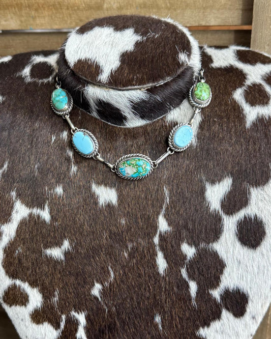 Sonoran & Golden Hills 5 Stone Choker *Native