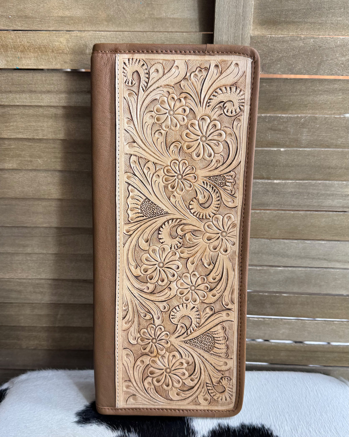 Tooled Travel Jewelry Case