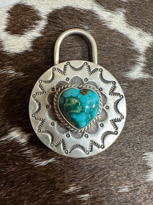 LG Lock Kingman Heart Pendant *Native