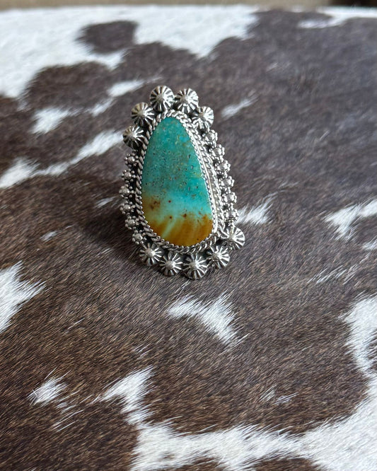 Starburst Single Stone Ring*Native