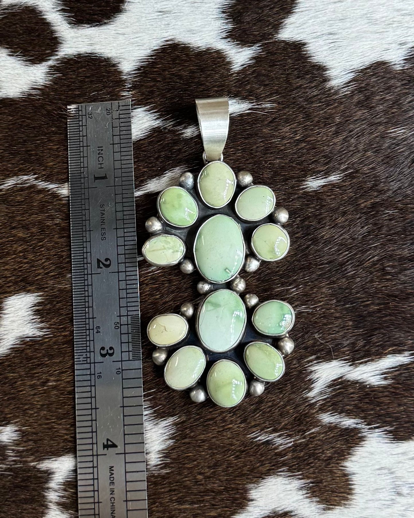 Green Cluster Pendant *Native