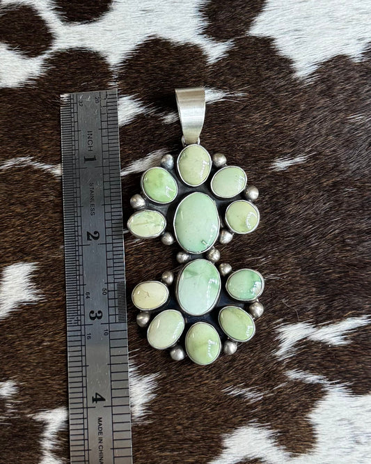 Green Cluster Pendant *Native