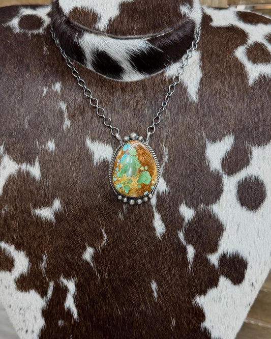 18" Royston Stone Necklace *Native