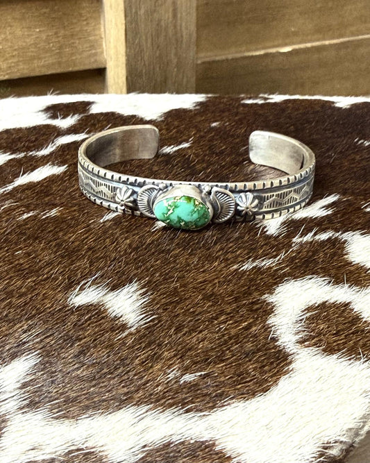 6" Single Sonoran Starburst Cuff *Native