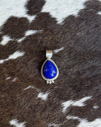 Lapis Simple Pendant *Native
