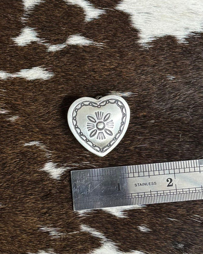 Pattern Heart Pendant *Native