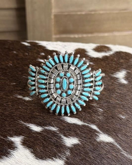 Needle Point Cluster Cuff *Native