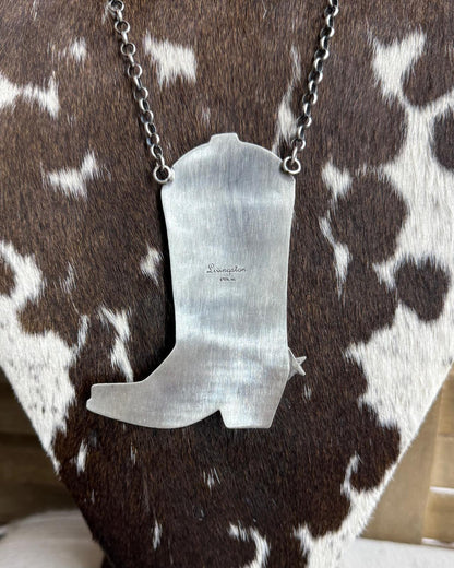 Kingman Star Boot Necklace *Native