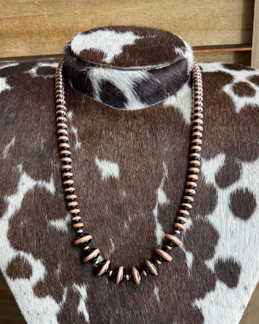Copper Pearl Necklace