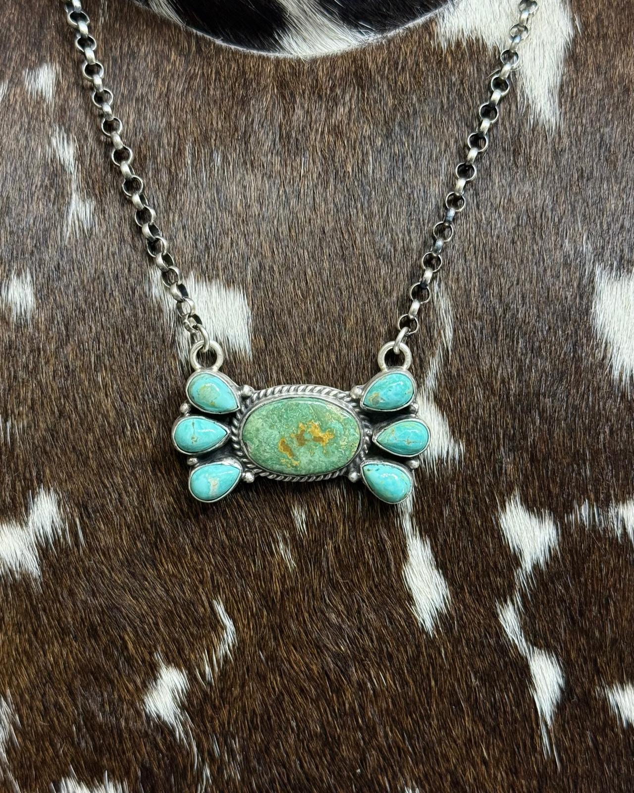 20" G. James Cluster Necklace *Native