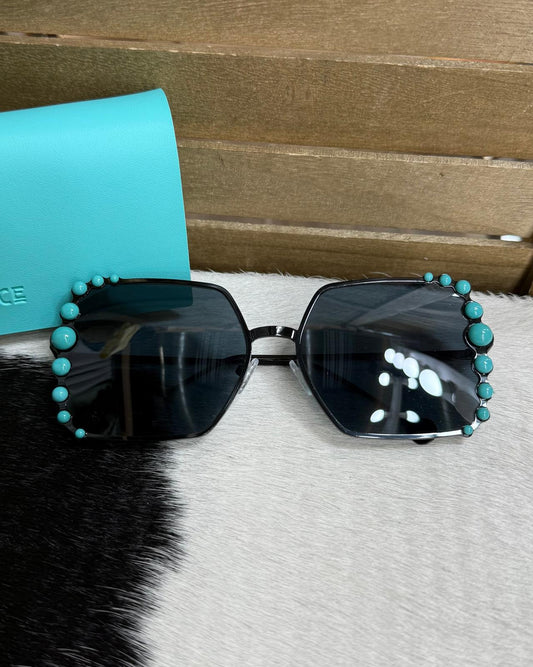 Turquoise Diva Sunnies
