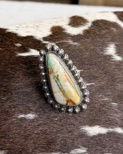 Royston Ribbon Studded Ring