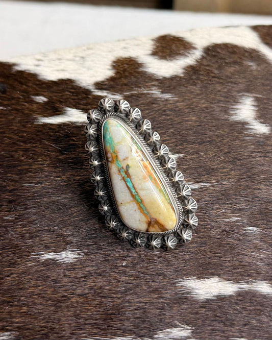 Royston Ribbon Studded Ring