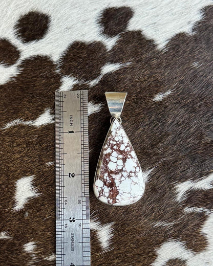 Wild Horse Teardrop Pendant *Native