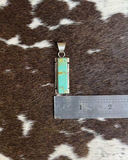 Steve Francisco #8 Inlay Pendant * Native