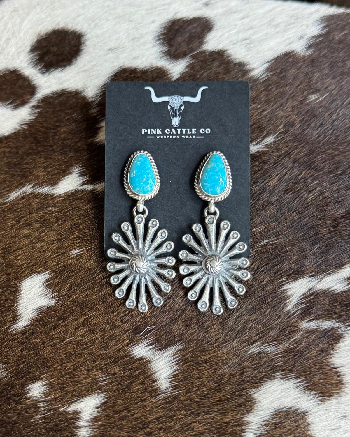 Blur Kingman Starburst Earrings *Native