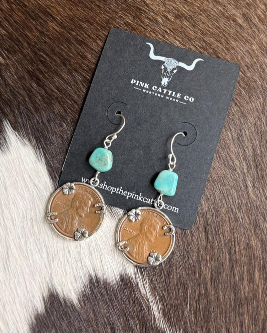 Penny Dangle Earrings *Non Native