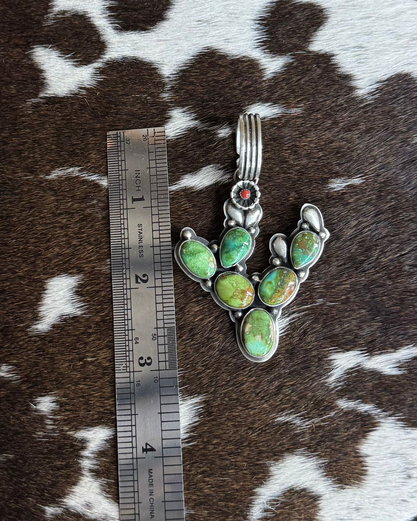 Sonoran Cactus Pendant *Native