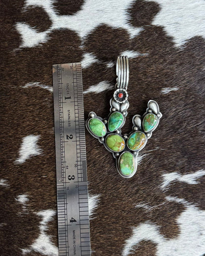 Sonoran Cactus Pendant *Native