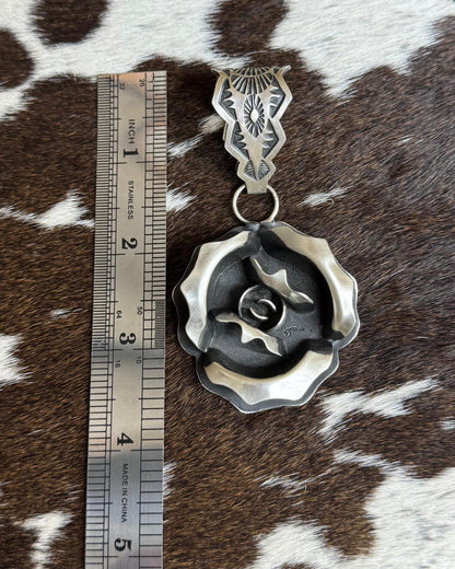 L.Tahe Rose Pendant *Native