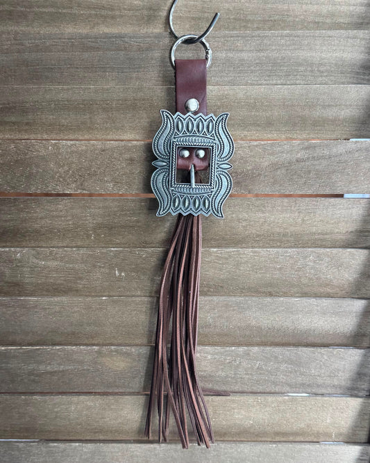 Square Fringe Bag Charms