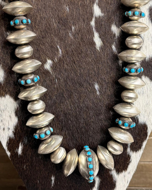 29” Monica Smith Navajo Pearl Necklace