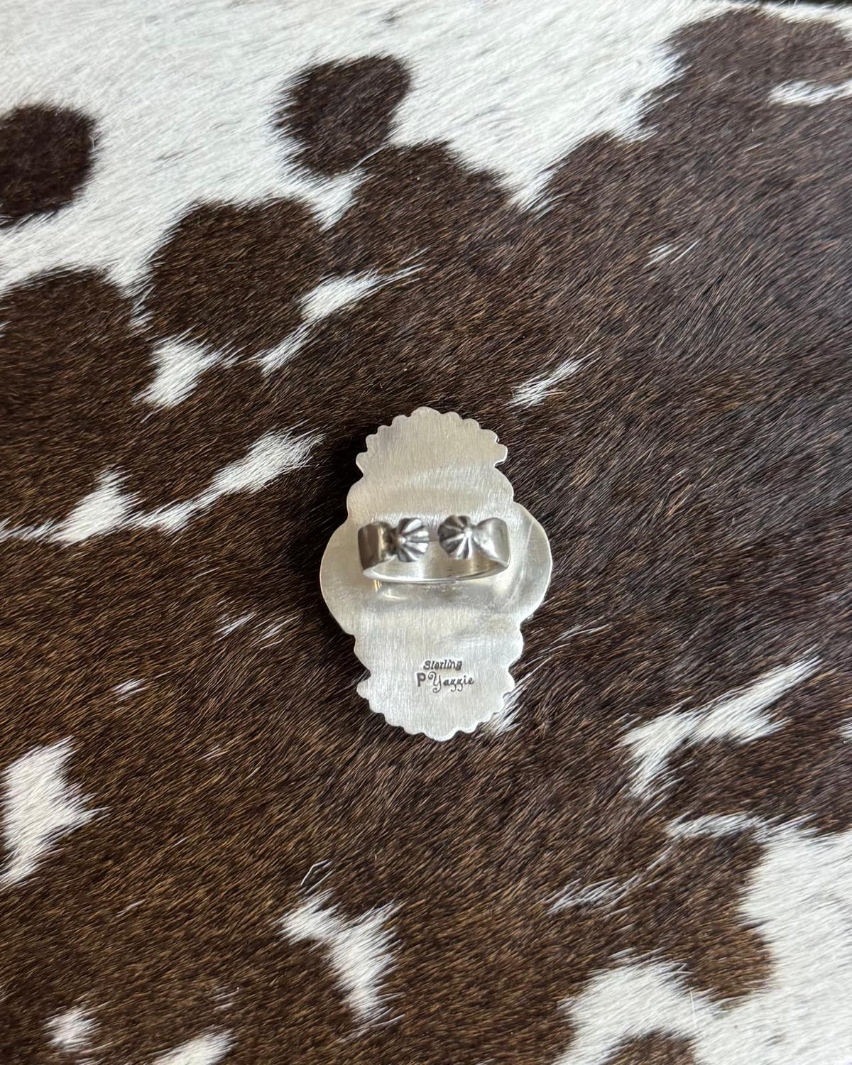 Royston Sculpted Ring Adj. * Native