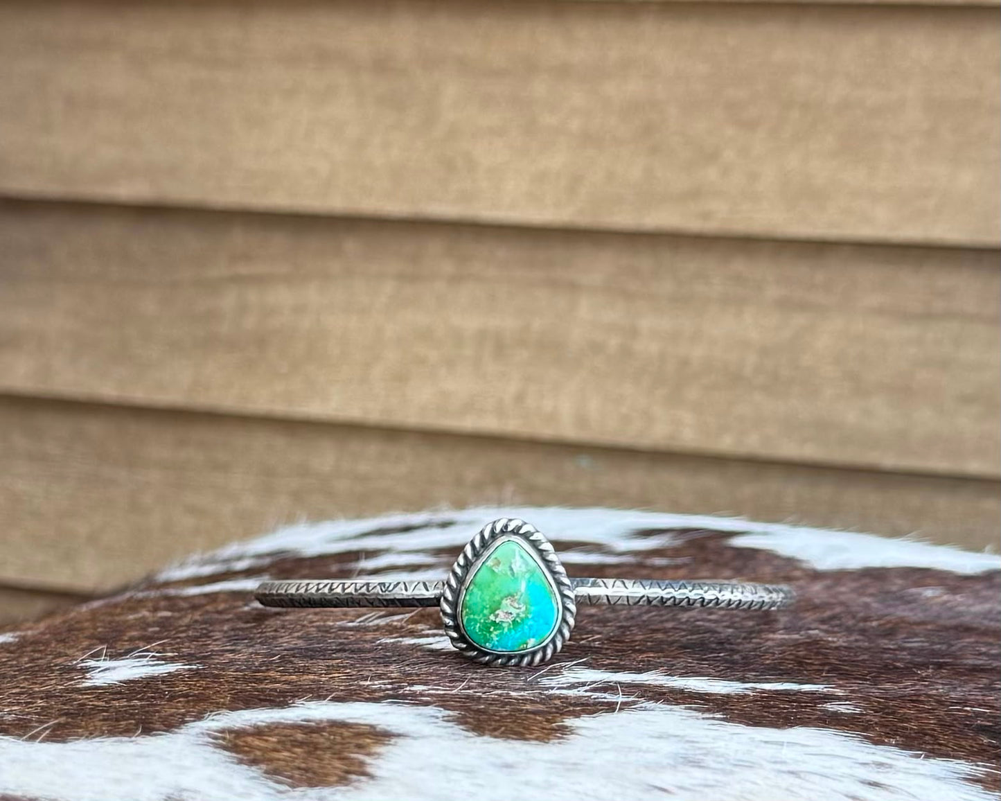 Sonoran Teardrop Thin Cuff *Native