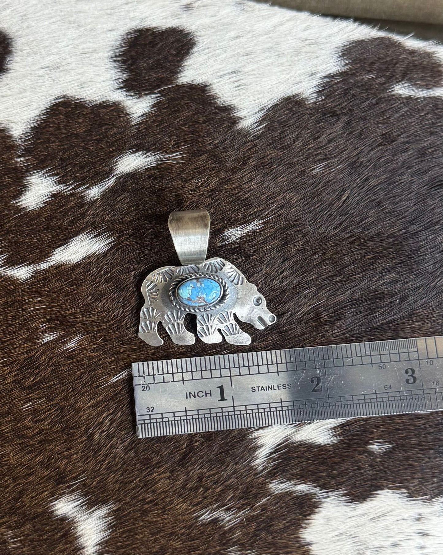 Golden Hills Bear Pendant *Native
