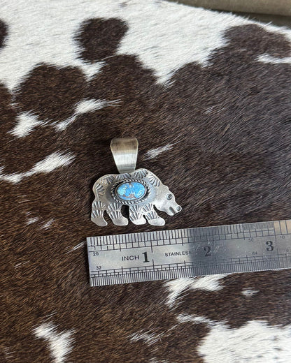 Golden Hills Bear Pendant *Native