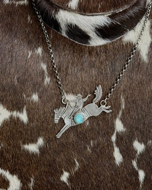 19" Cowboy Necklace *Native