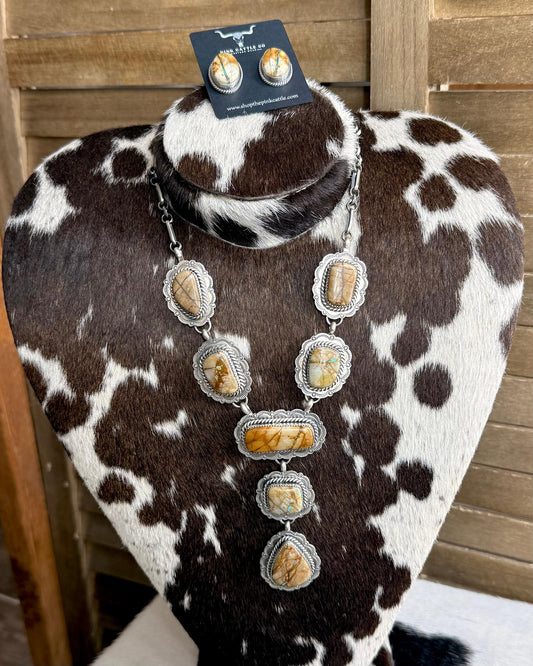 23” Royston Ribbon Lariat Set *Native