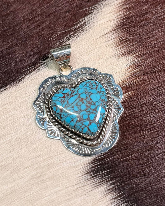 Bisbee Heart Pendant *Native
