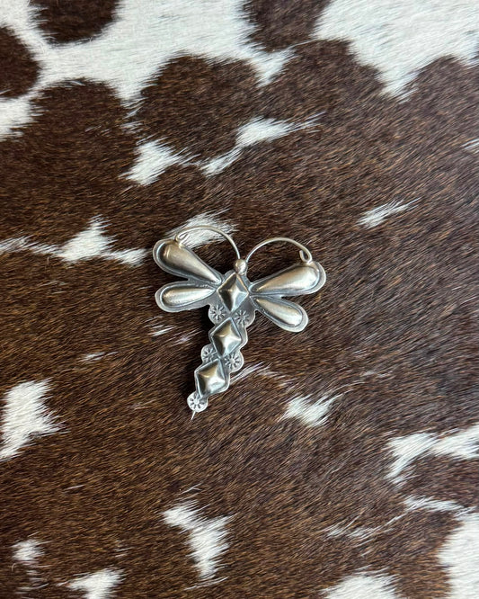 Sterling Dragonfly Pin