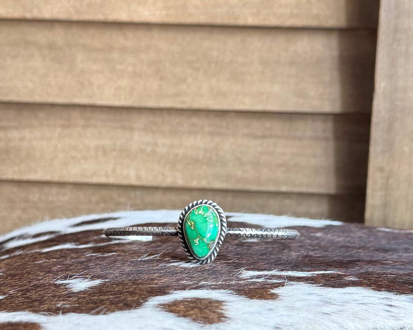 Sonoran Teardrop Thin Cuff *Native
