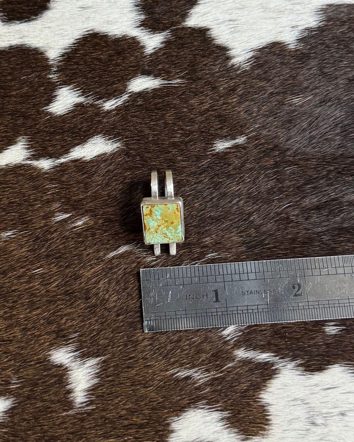 Square Green Pendant *Native