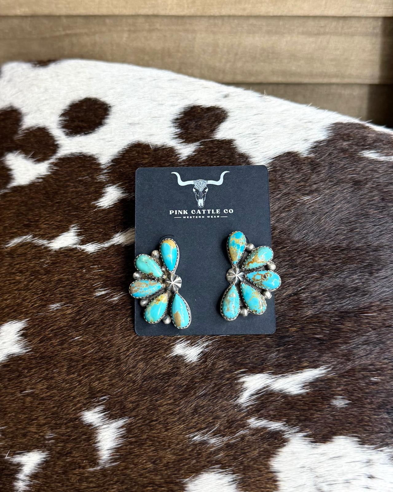 Starburst Half Cluster Earrings *Native