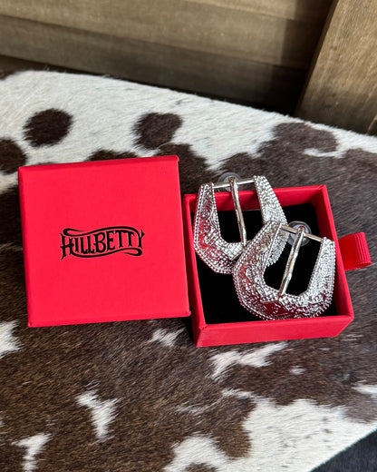 Hillbetty Buckle Earrings *Large