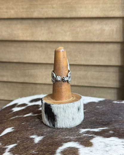 Black Jack Large Oval Adj Ring *Native